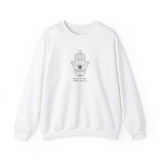 Evil eye protection Unisex Heavy Blend™ Crewneck Sweatshirt