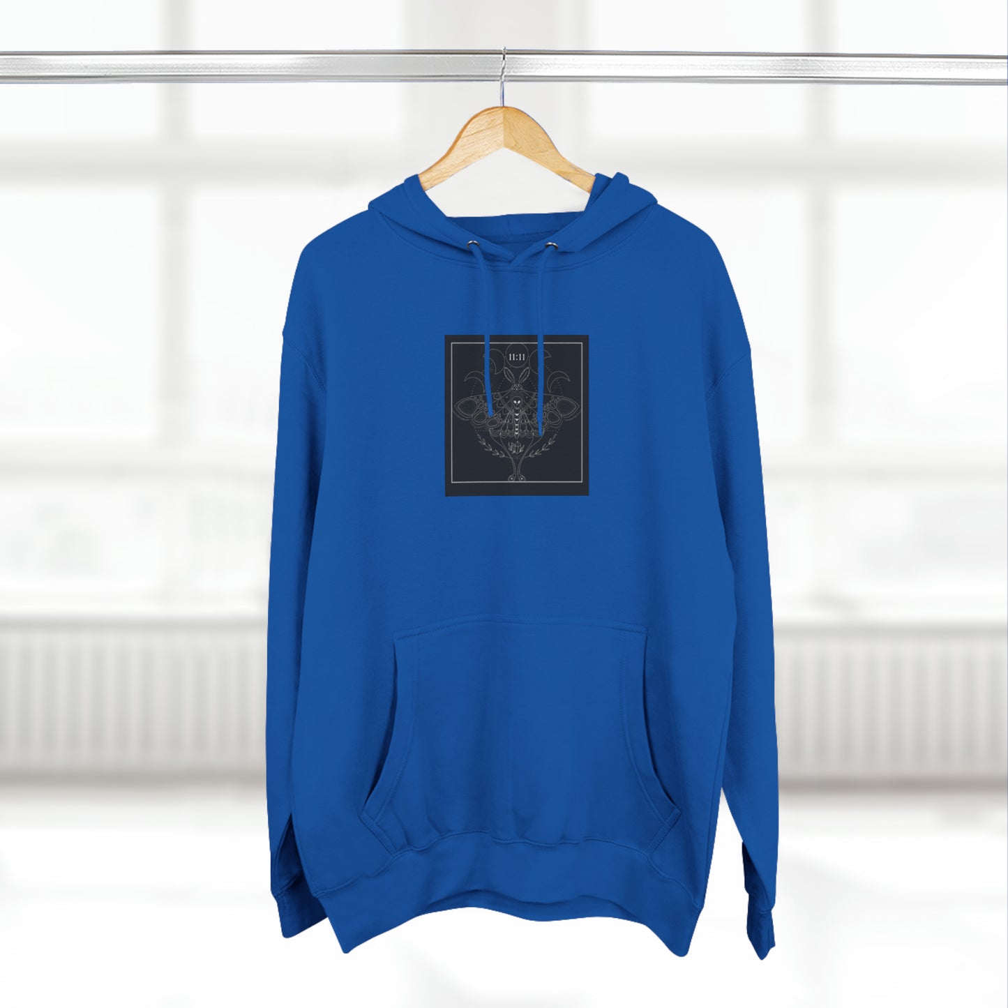 Attract Abundance 11:11    Three-Panel Fleece Hoodie